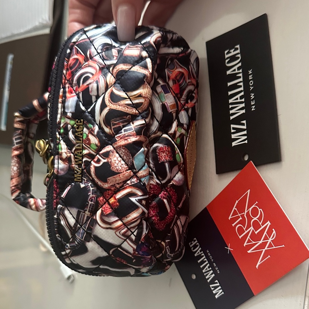 MZ Wallace Colorful Quilted Jewelry Case